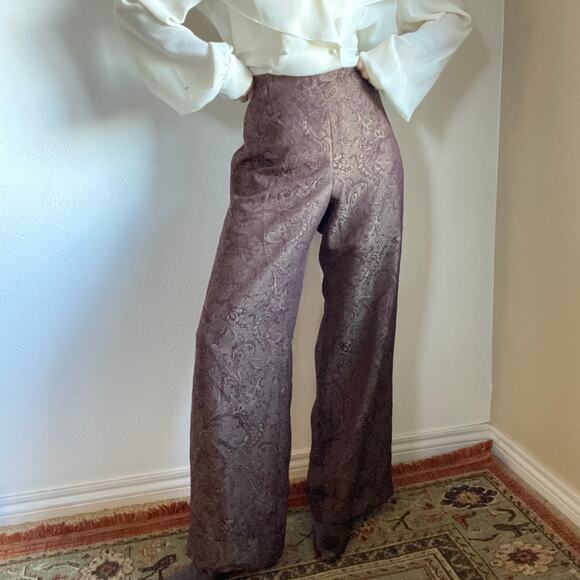 Coldwater Creek Pants - Vintage Tapestry Wide Leg Pants